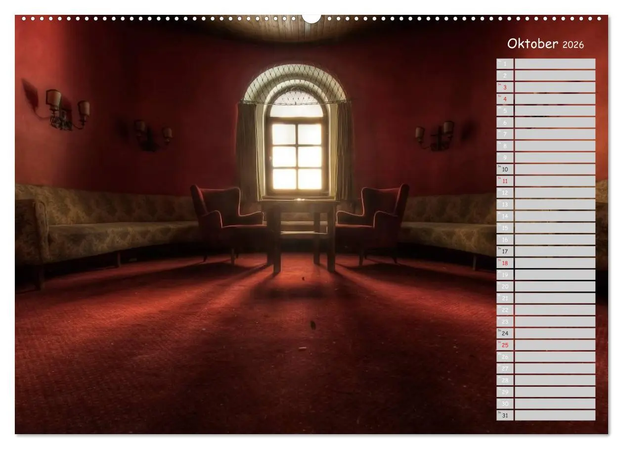 Bild: 9783457989227 | Lost Places - verlassene Orte (hochwertiger Premium Wandkalender...