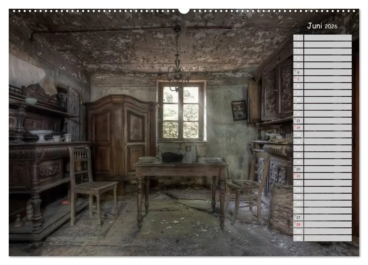 Bild: 9783457989227 | Lost Places - verlassene Orte (hochwertiger Premium Wandkalender...