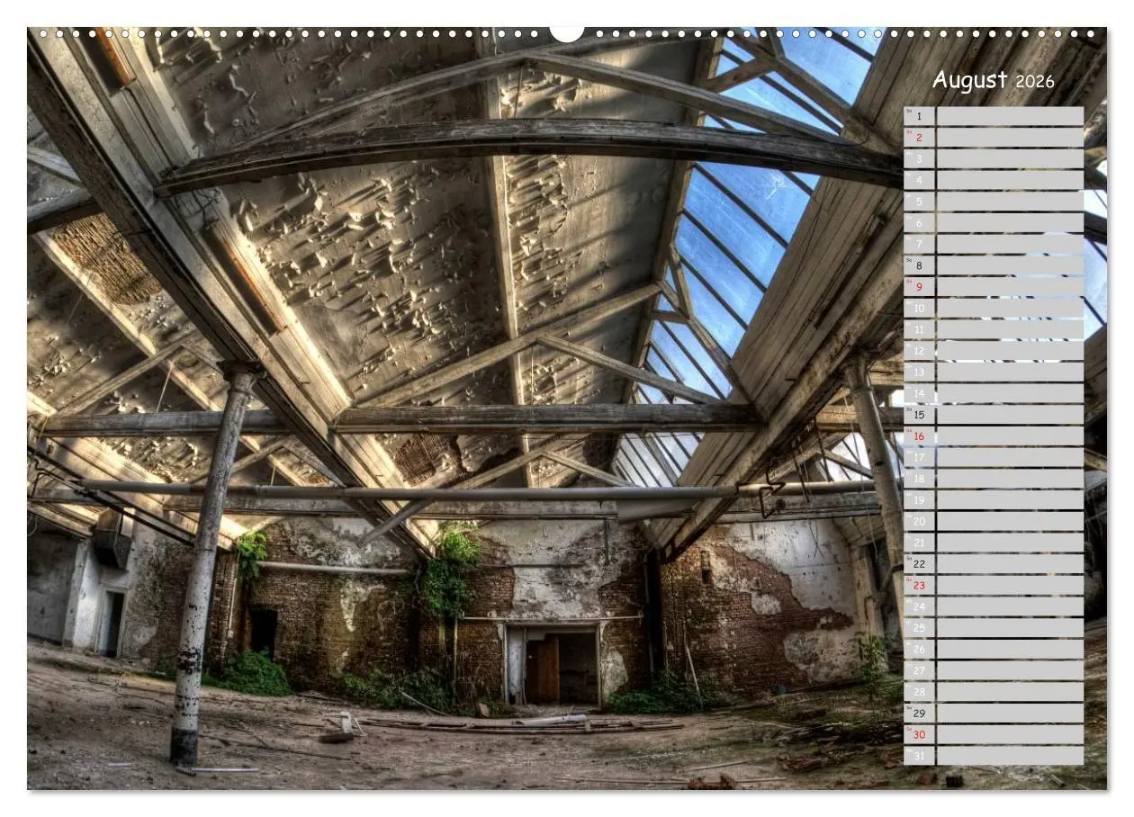 Bild: 9783457989227 | Lost Places - verlassene Orte (hochwertiger Premium Wandkalender...