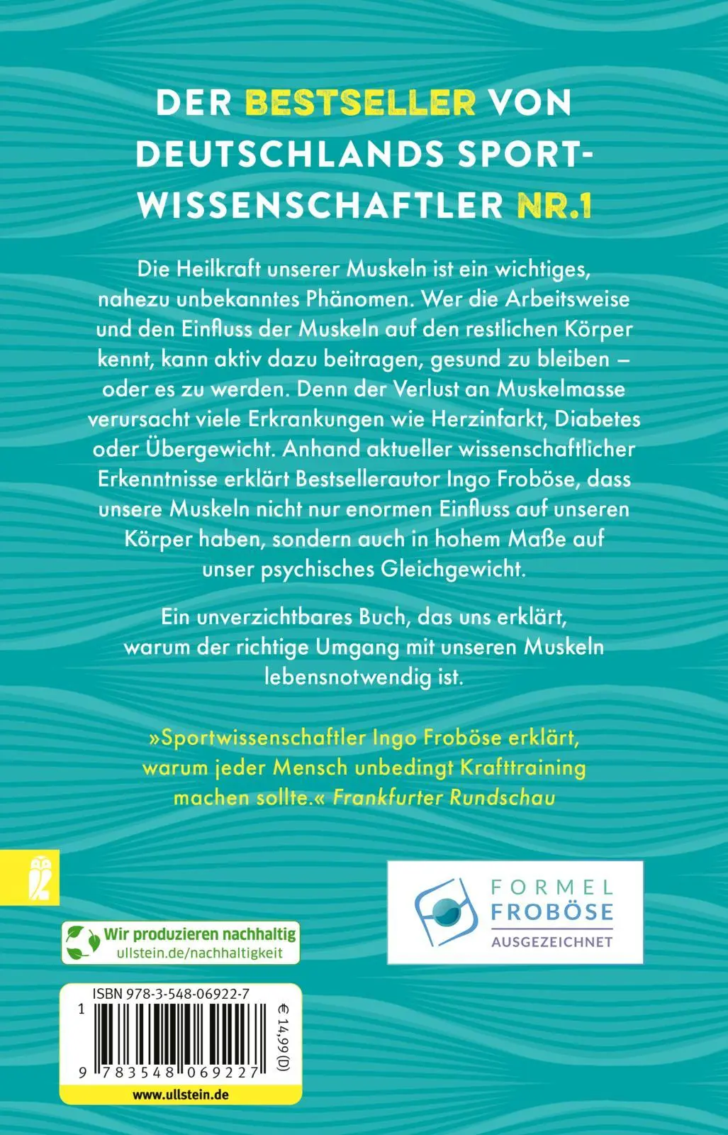 Rückseite: 9783548069227 | Muskeln - die Gesundmacher | Ingo Froböse | Taschenbuch | 320 S.