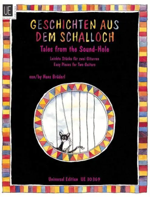 Cover: 9783702409227 | Geschichten aus dem Schallloch | Leichte Stücke. 2 Gitarren. Partitur.