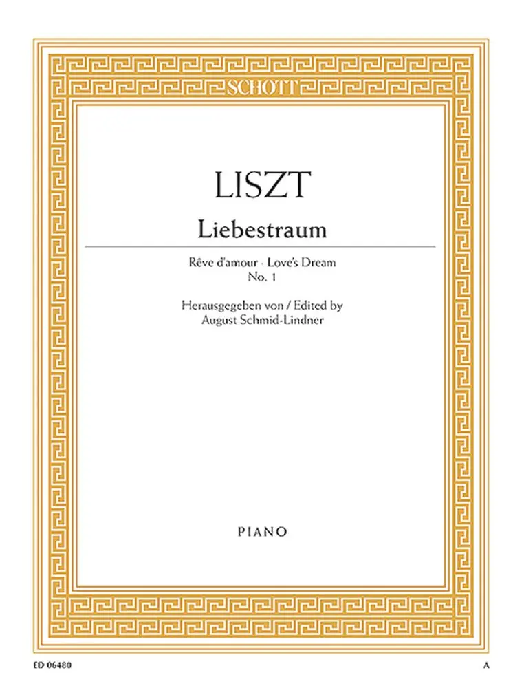 Cover: 9790001089227 | Liebestraum 1 | Franz Liszt | Buch | Schott Music | EAN 9790001089227