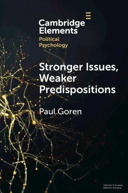 Cover: 9781009529327 | Stronger Issues, Weaker Predispositions | Paul Goren | Taschenbuch