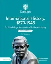 Cover: 9781108459327 | Cambridge International as Level International History, 1870-1945...