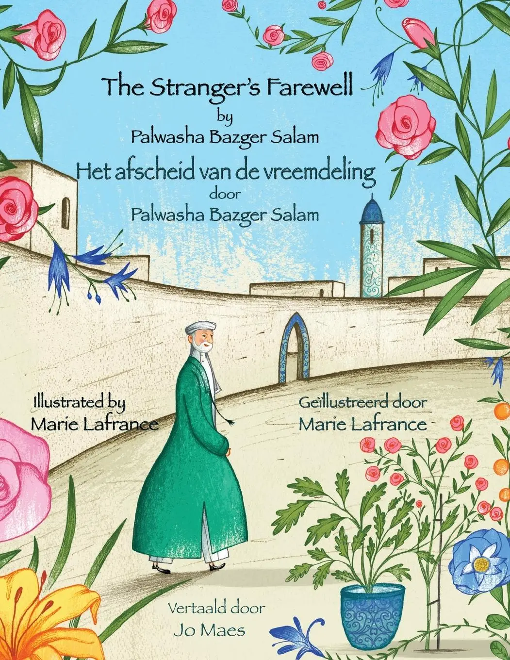 Cover: 9781958289327 | The Stranger's Farewell / Het afscheid van de vreemdeling | Salam