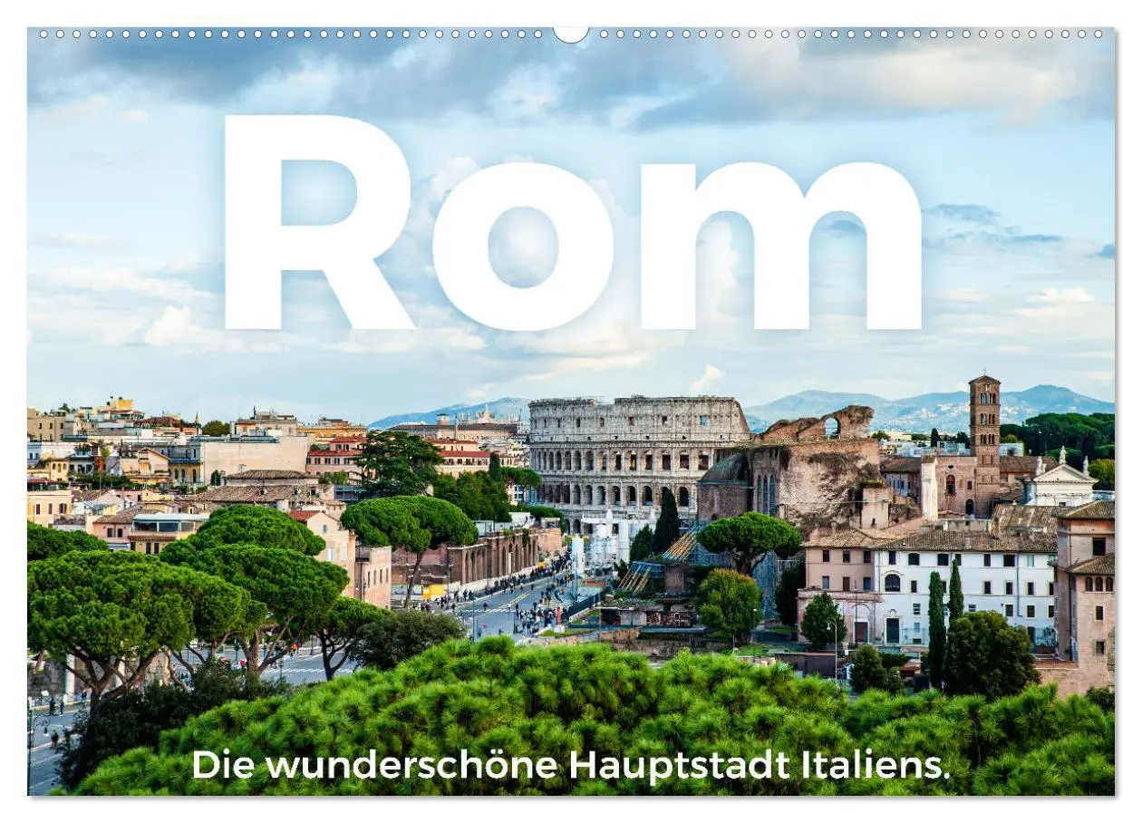 Cover: 9783457599327 | Rom - Die wunderschöne Hauptstadt Italiens. (Wandkalender 2026 DIN...