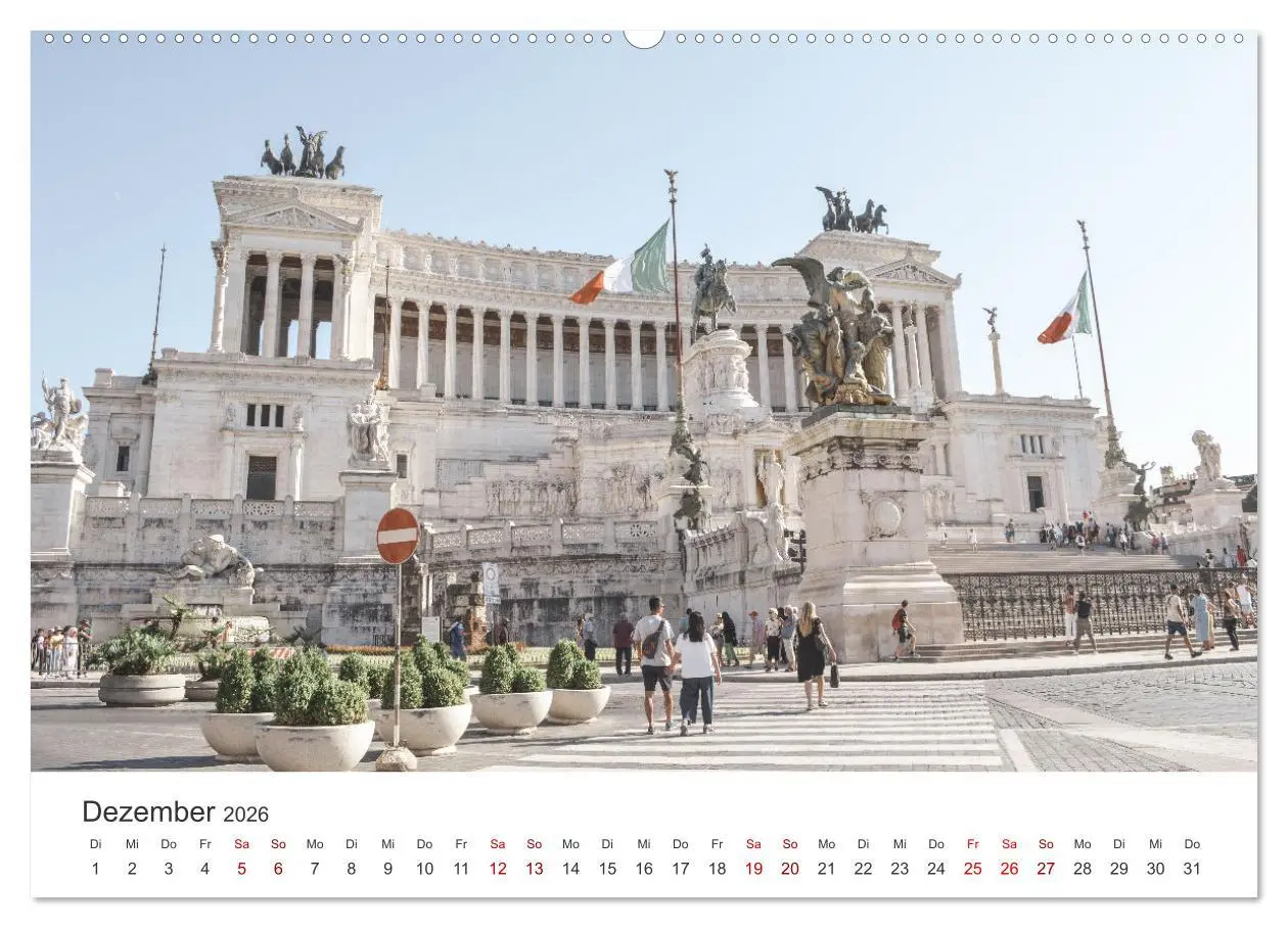 Bild: 9783457599327 | Rom - Die wunderschöne Hauptstadt Italiens. (Wandkalender 2026 DIN...
