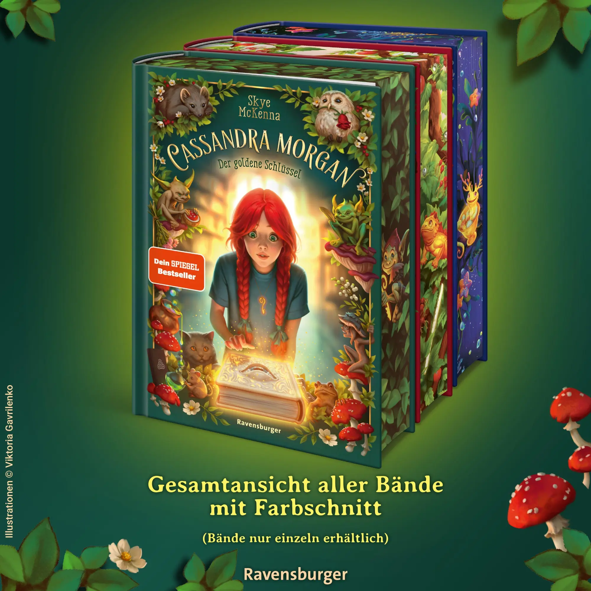 Bild: 9783473409327 | Cassandra Morgan, Band 1 - Der goldene Schlüssel | Skye McKenna | Buch