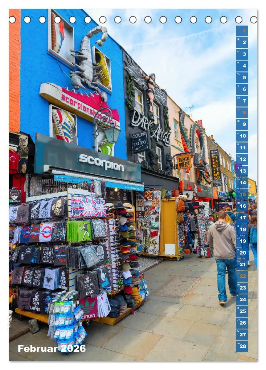 Bild: 9783516379327 | London ist eine Reise wert (Tischkalender 2026 DIN A5 hoch),...
