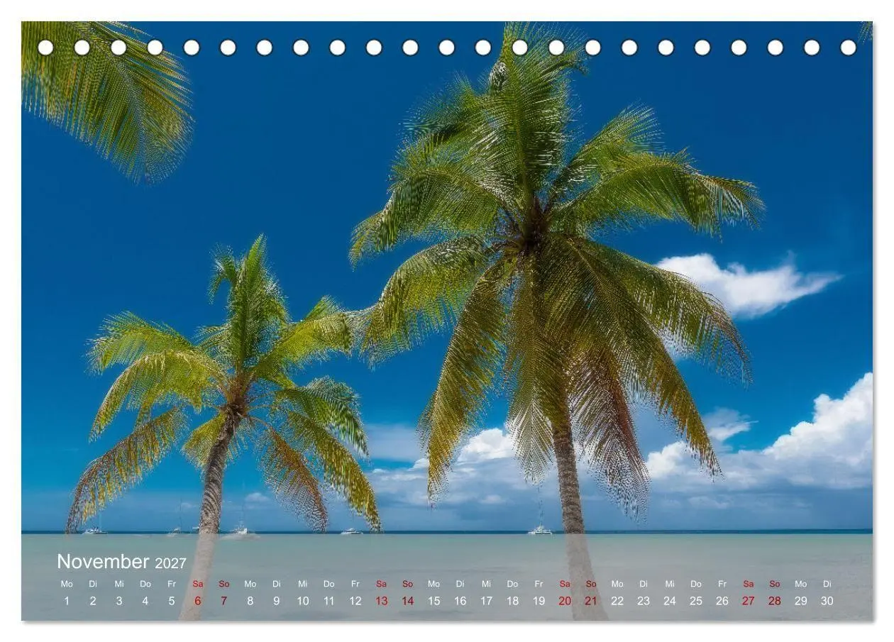 Bild: 9783569469327 | Karibik Traum Isla Saona (Tischkalender 2027 DIN A5 quer), CALVENDO...