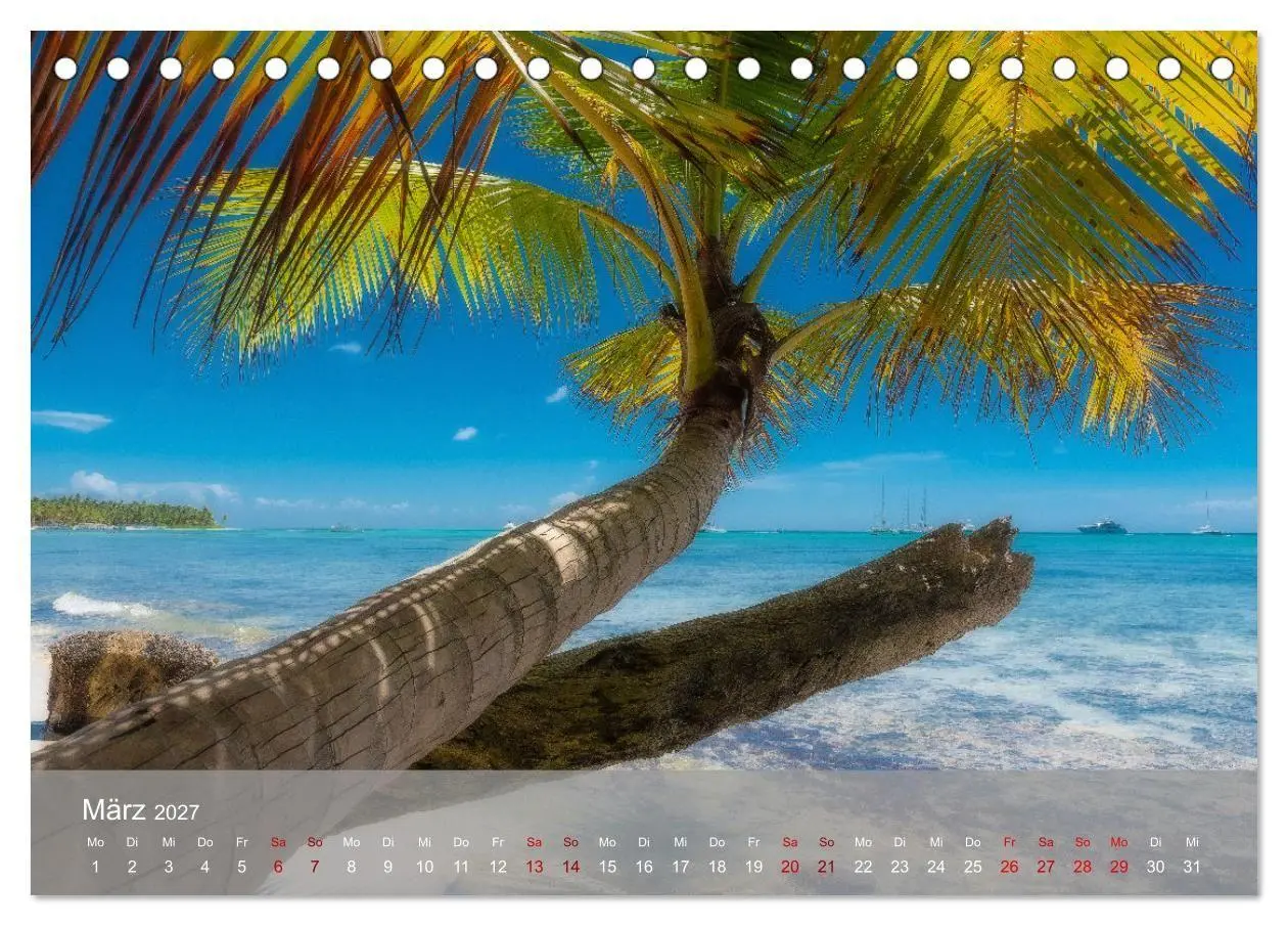 Bild: 9783569469327 | Karibik Traum Isla Saona (Tischkalender 2027 DIN A5 quer), CALVENDO...