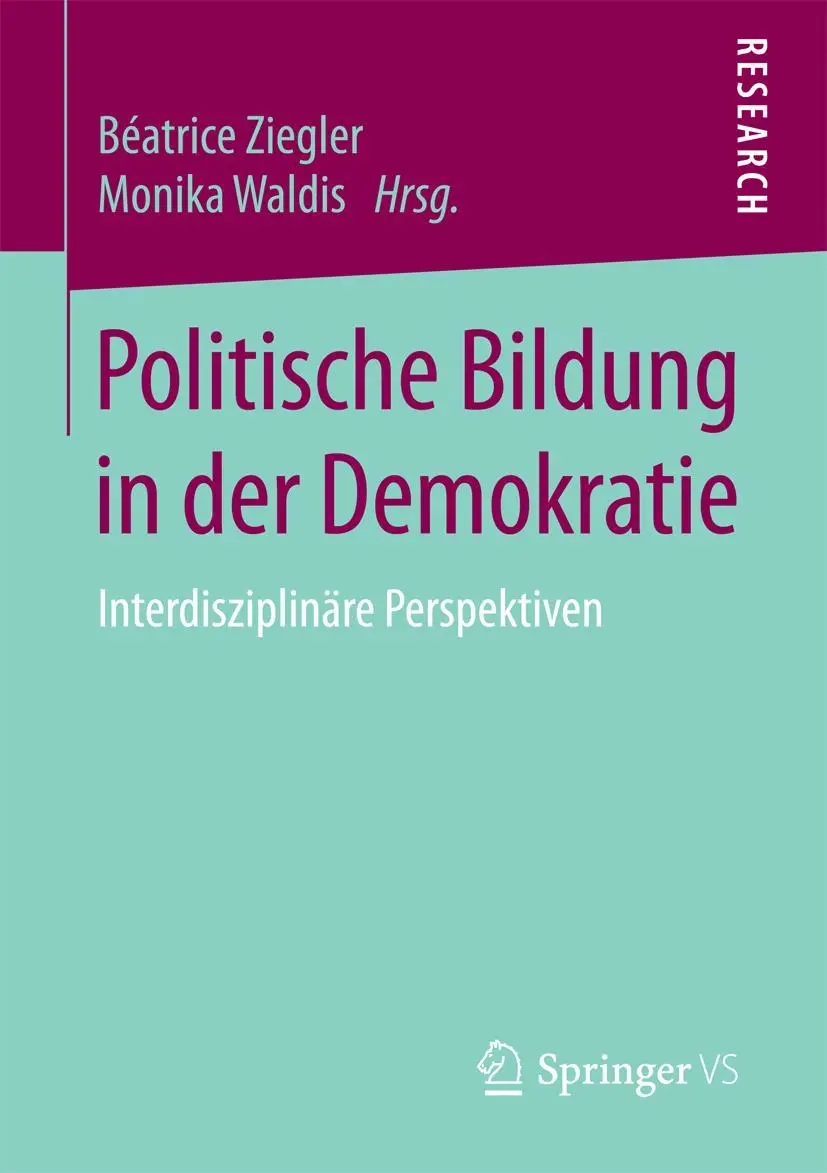 Cover: 9783658189327 | Politische Bildung in der Demokratie | Interdisziplinäre Perspektiven