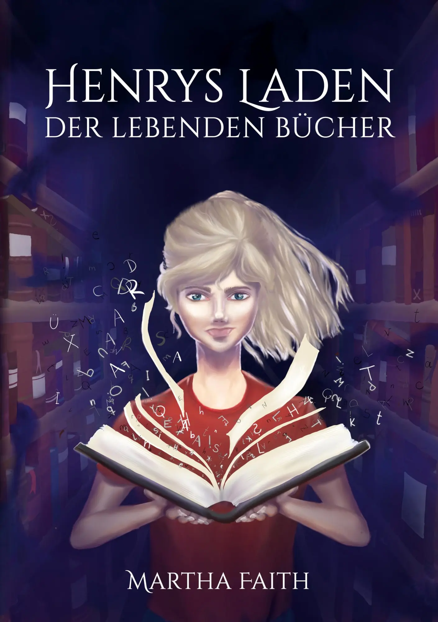 Cover: 9783756889327 | Henrys Laden der lebenden Bücher | Martha Faith | Taschenbuch | 358 S.