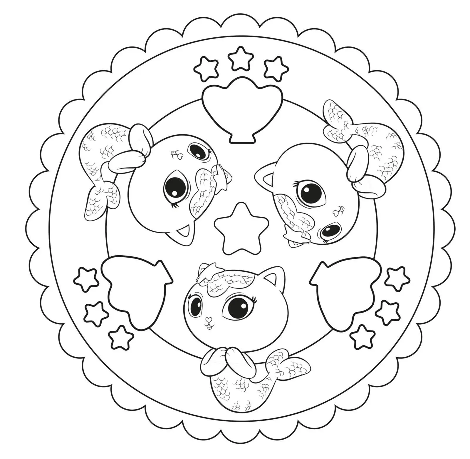 Bild: 9783845129327 | Gabby's Dollhouse: Mandala-Malspaß | Taschenbuch | Gabby's Dollhouse