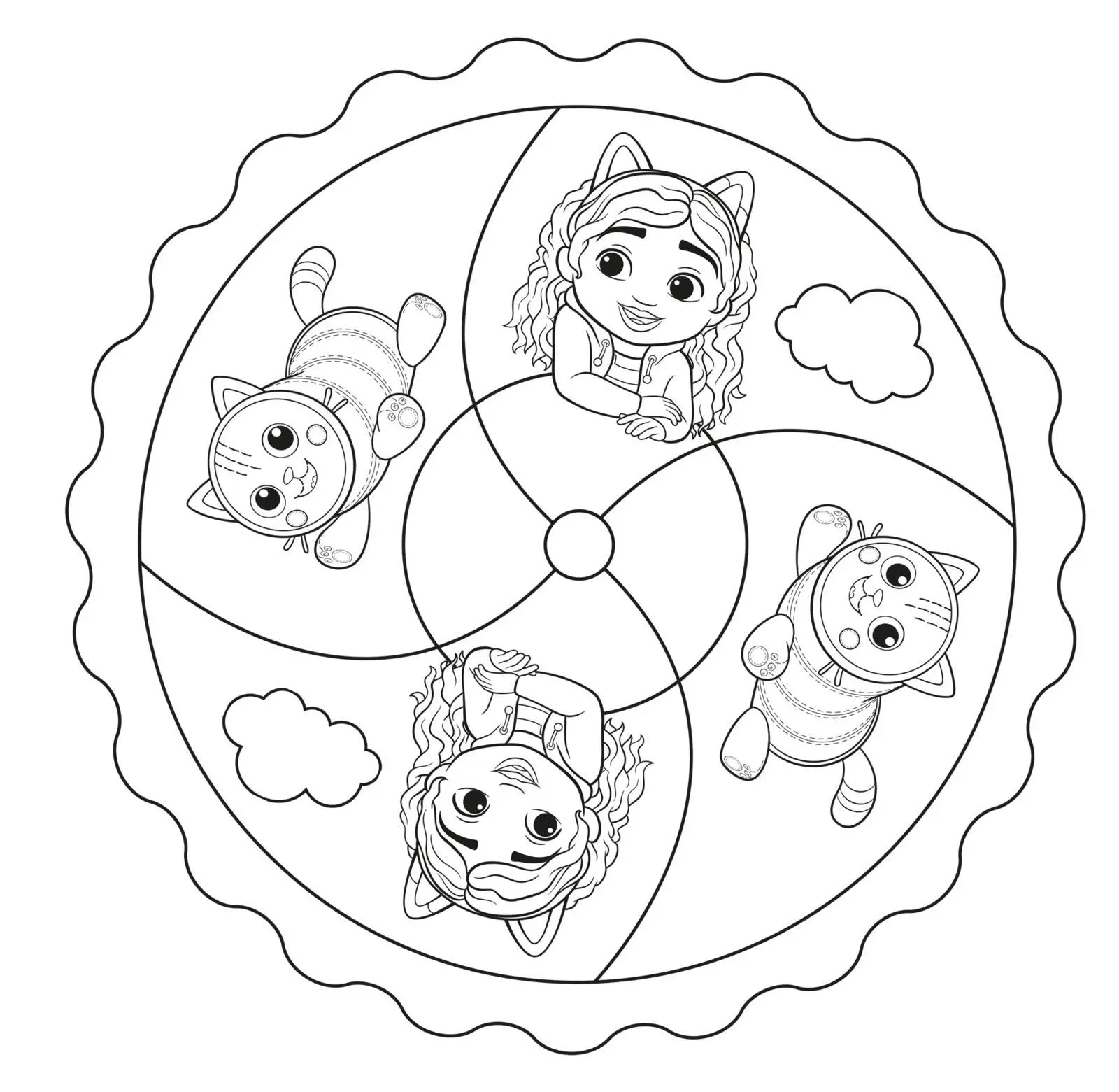 Bild: 9783845129327 | Gabby's Dollhouse: Mandala-Malspaß | Taschenbuch | Gabby's Dollhouse