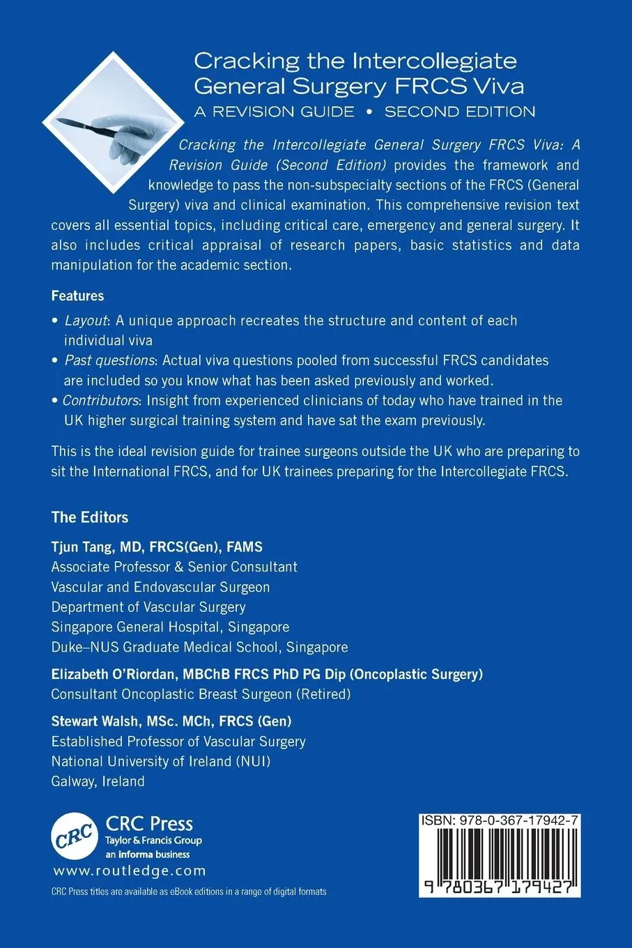 Rückseite: 9780367179427 | Cracking the Intercollegiate General Surgery FRCS Viva 2e | Buch