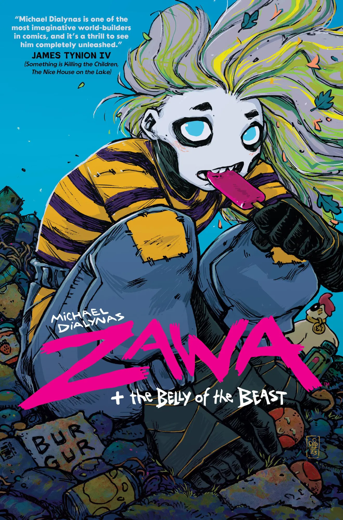 Cover: 9781637969427 | Zawa + the Belly of the Beast | Michael Dialynas | Taschenbuch | 2024
