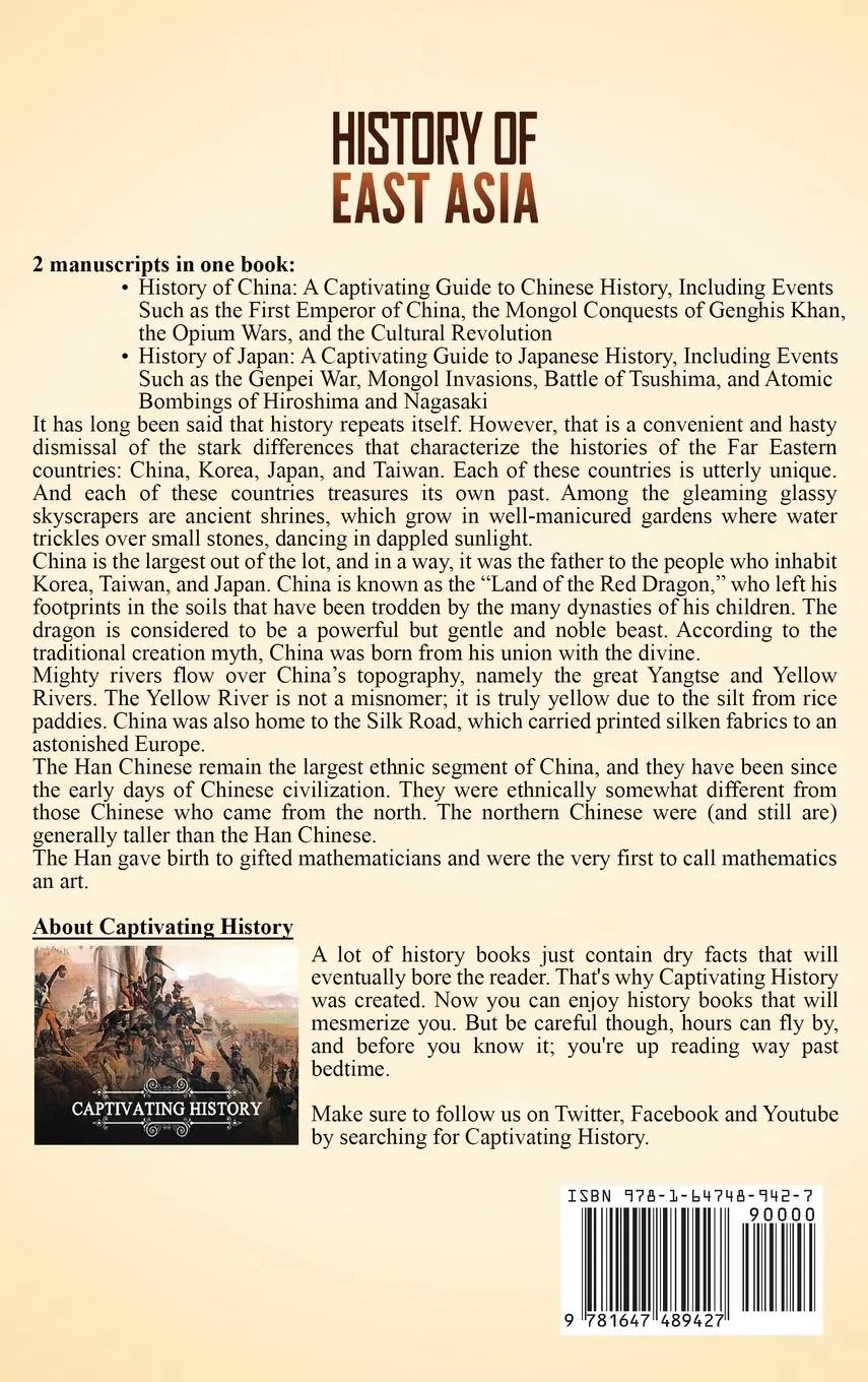 Rückseite: 9781647489427 | History of East Asia | Captivating History | Buch | Englisch | 2020