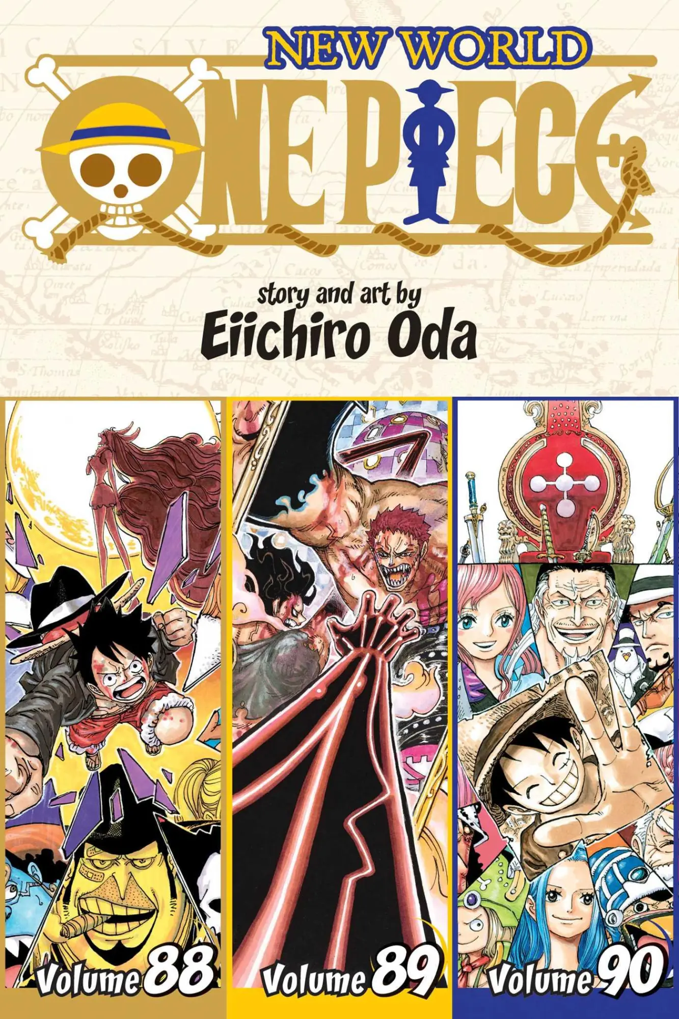 Cover: 9781974709427 | One Piece (Omnibus Edition), Vol. 30 | Includes vols. 88, 89 &amp; 90