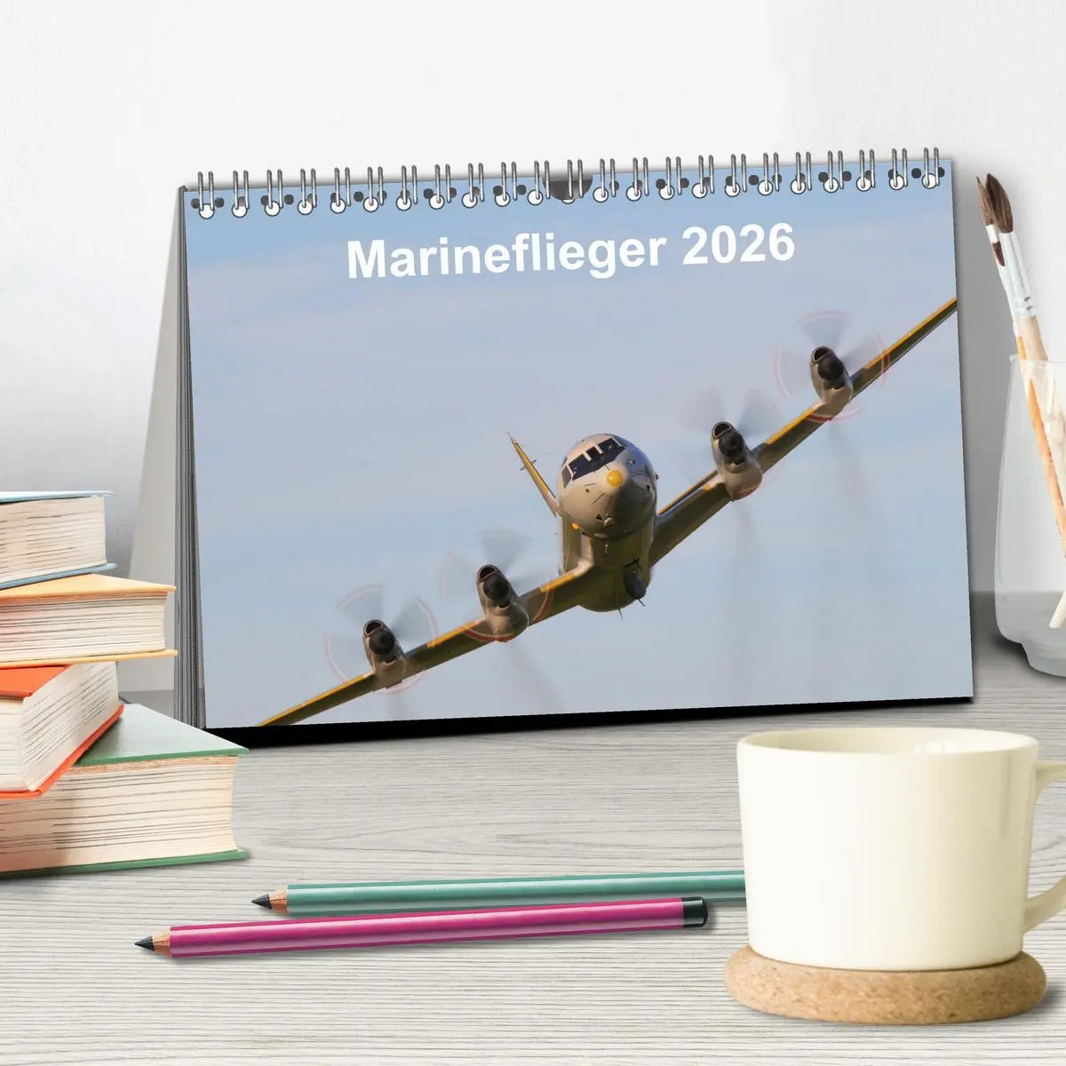 Bild: 9783457729427 | Marineflieger 2026 (Tischkalender 2026 DIN A5 quer), CALVENDO...