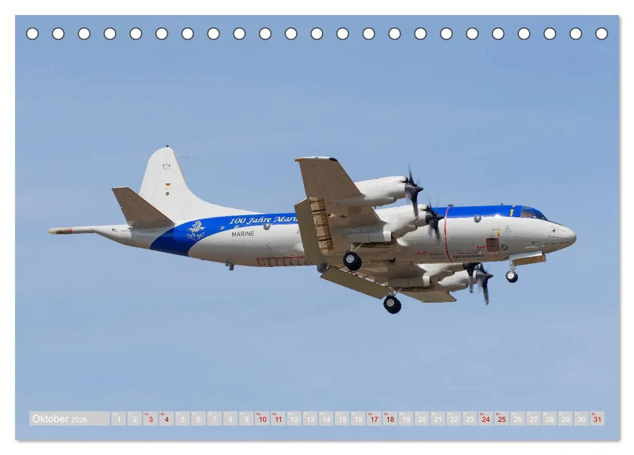 Bild: 9783457729427 | Marineflieger 2026 (Tischkalender 2026 DIN A5 quer), CALVENDO...