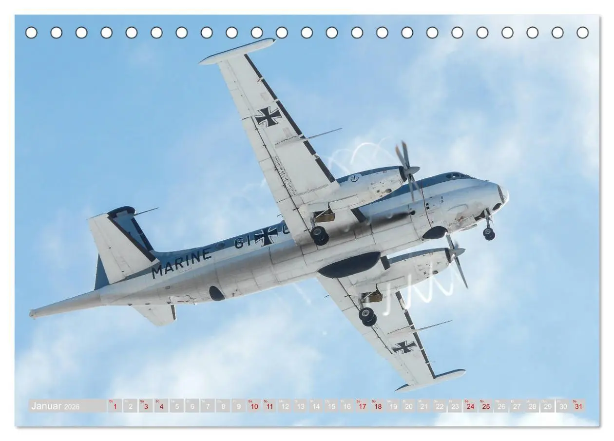 Bild: 9783457729427 | Marineflieger 2026 (Tischkalender 2026 DIN A5 quer), CALVENDO...