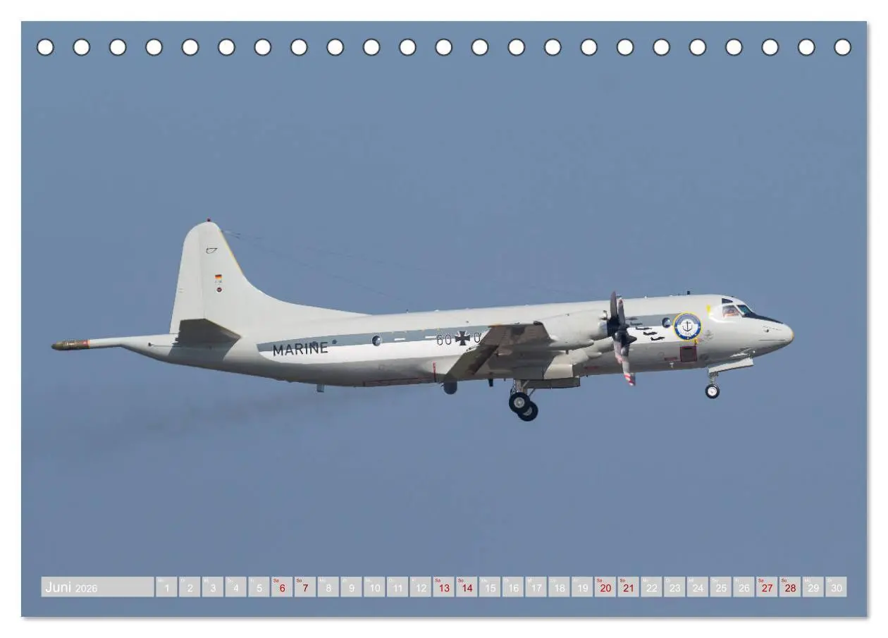 Bild: 9783457729427 | Marineflieger 2026 (Tischkalender 2026 DIN A5 quer), CALVENDO...
