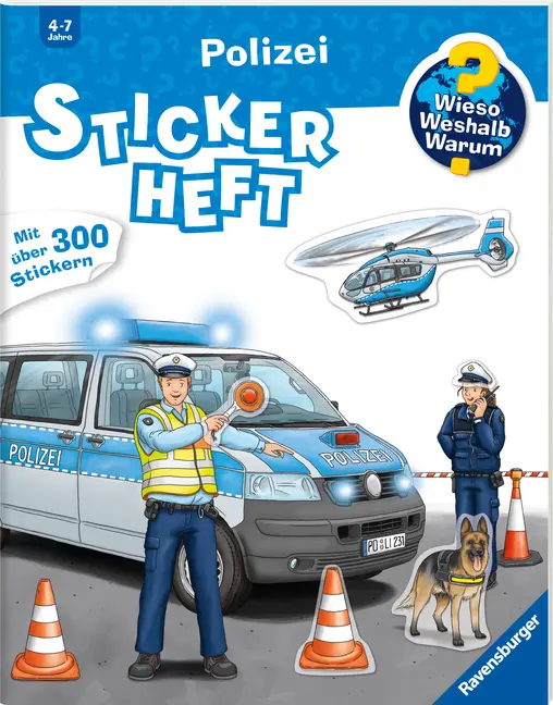 Bild: 9783473329427 | Wieso? Weshalb? Warum? Stickerheft: Polizei | Oliver Kockmann | Buch