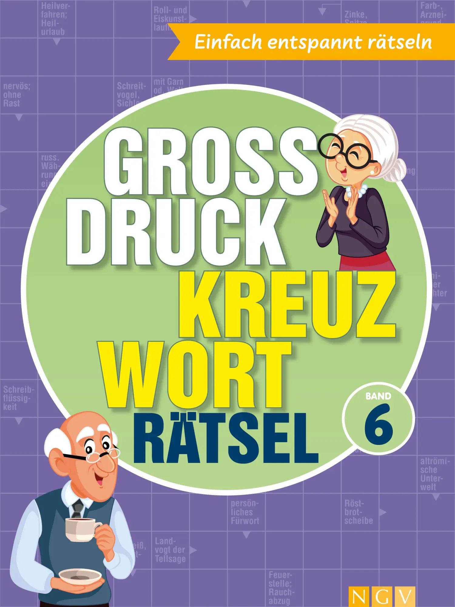 Cover: 9783625199427 | Großdruck Kreuzworträtsel Band 6 - Rätselbuch für Senioren &amp;...