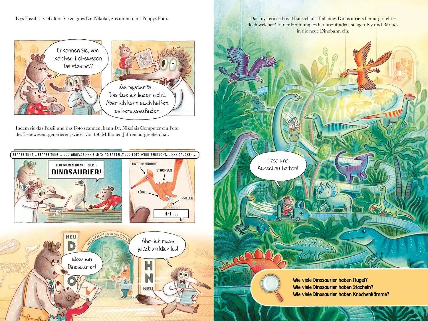 Bild: 9783751209427 | Ivy und Bärlock Holmes. Fall 2: Das Dinosaurier-Geheimnis | Litten