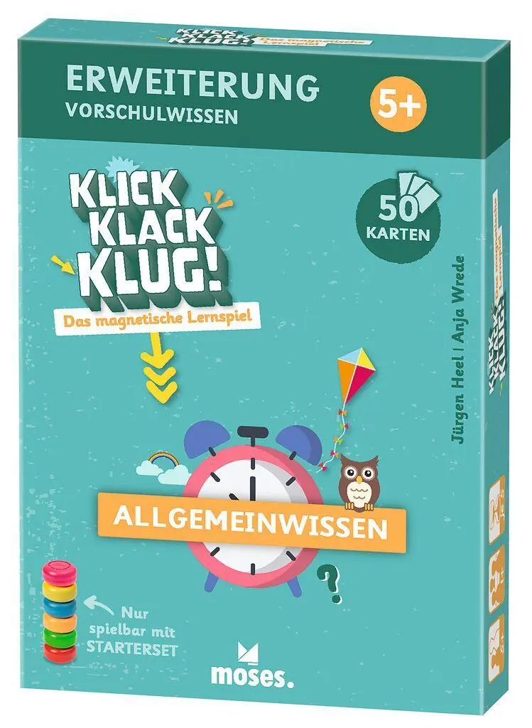 Cover: 4033477909527 | Klick Klack Klug Erweiterungsset 1 ab 5 Jahren | Allgemeinwissen