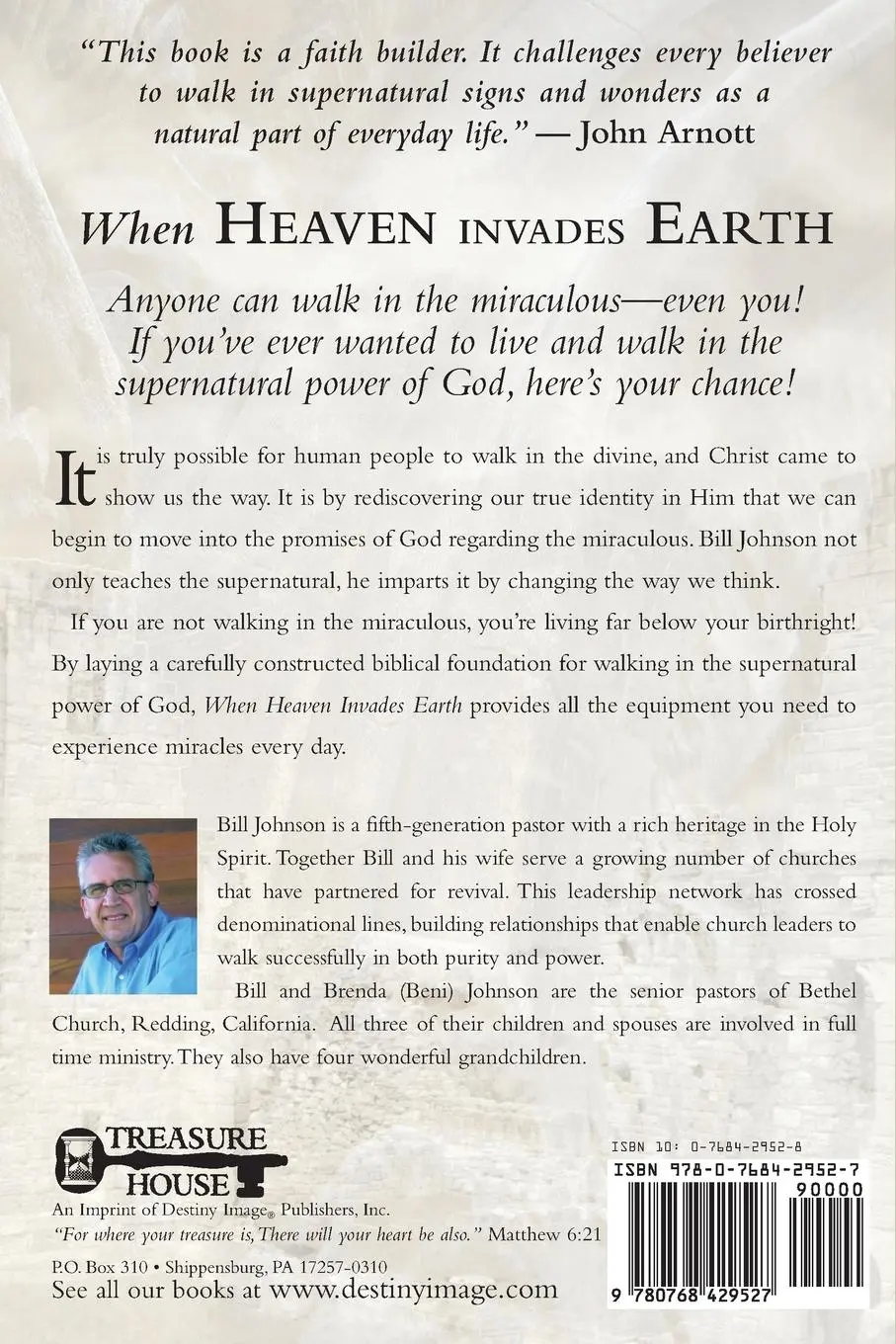 Rückseite: 9780768429527 | When Heaven Invades Earth | A Practical Guide to a Life of Miracles