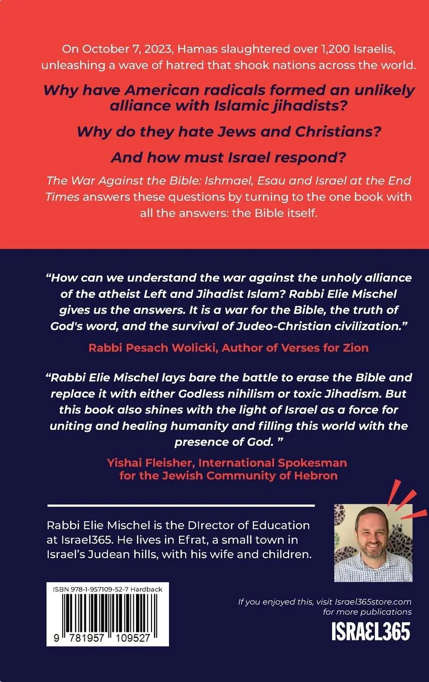 Rückseite: 9781957109527 | The War Against the Bible | Ishmael, Esau and Israel at the End Times