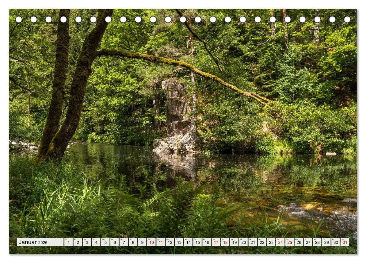 Bild: 9783457579527 | Schwarzwald - Das Murgtal (Tischkalender 2026 DIN A5 quer),...