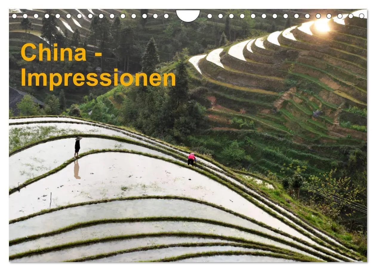 Cover: 9783457889527 | China-Impressionen (Wandkalender 2026 DIN A4 quer), CALVENDO...
