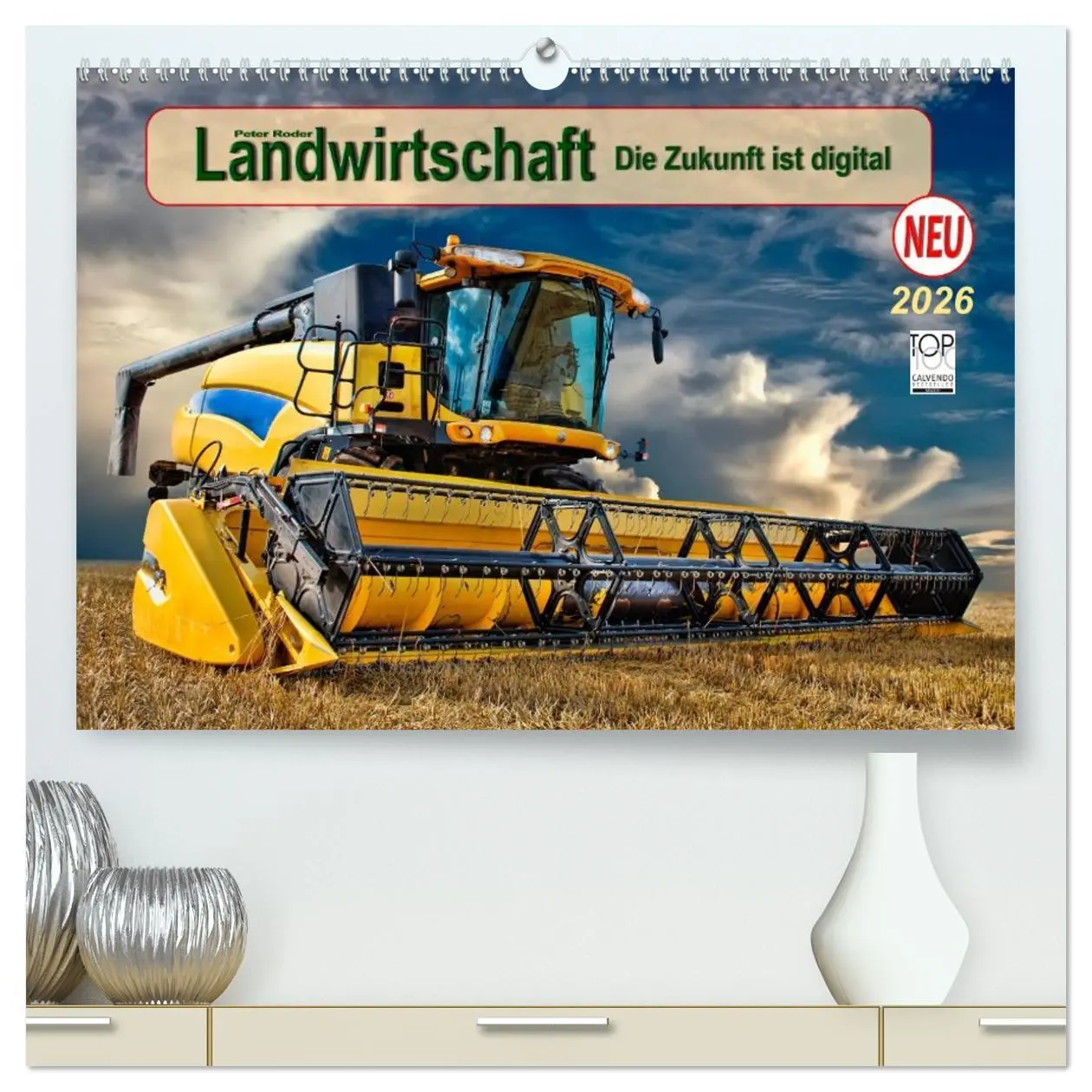 Cover: 9783457959527 | Landwirtschaft - die Zukunft ist digital (hochwertiger Premium...