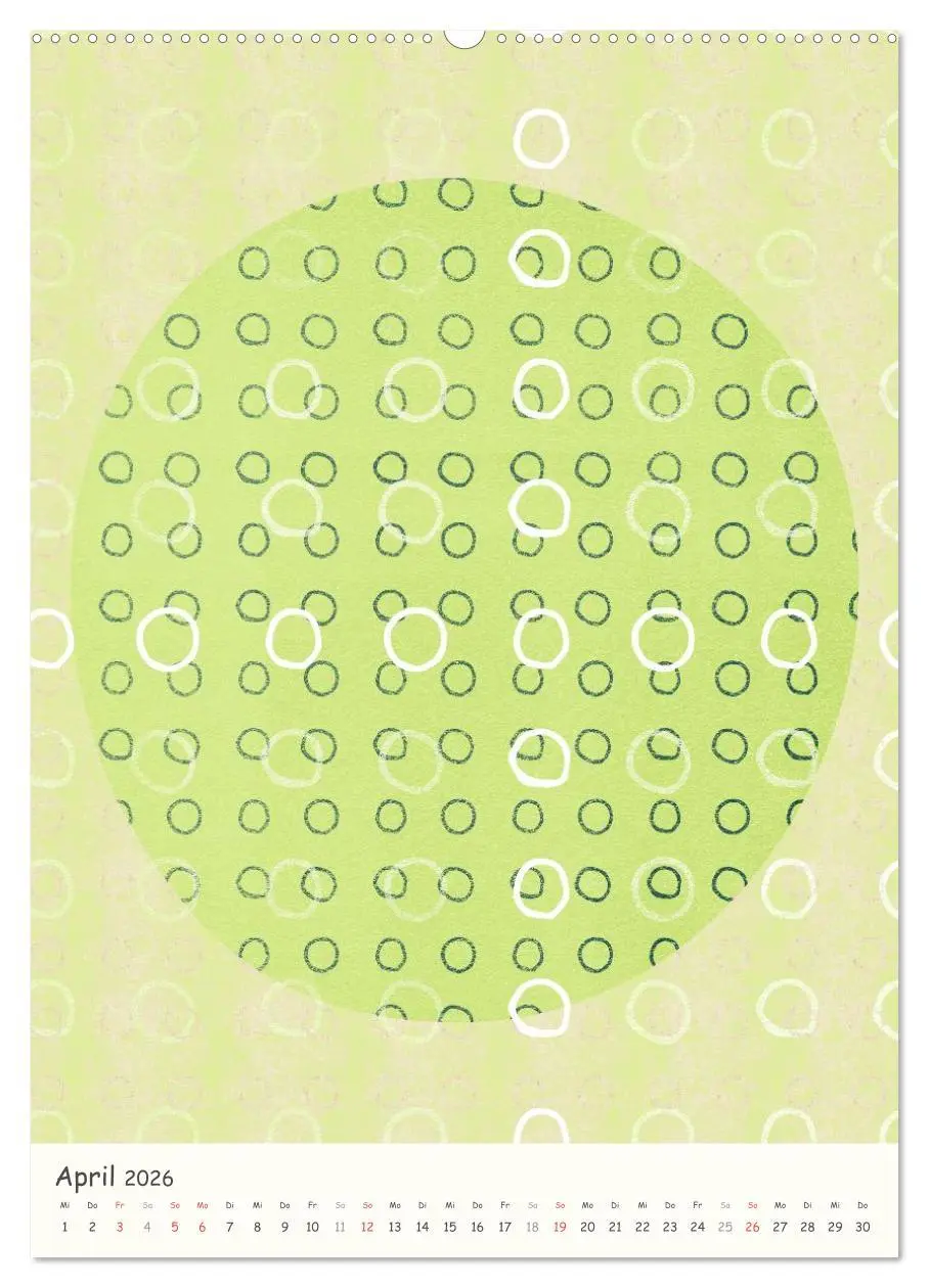 Bild: 9783516429527 | Punkt Punkt Punkt (hochwertiger Premium Wandkalender 2026 DIN A2...