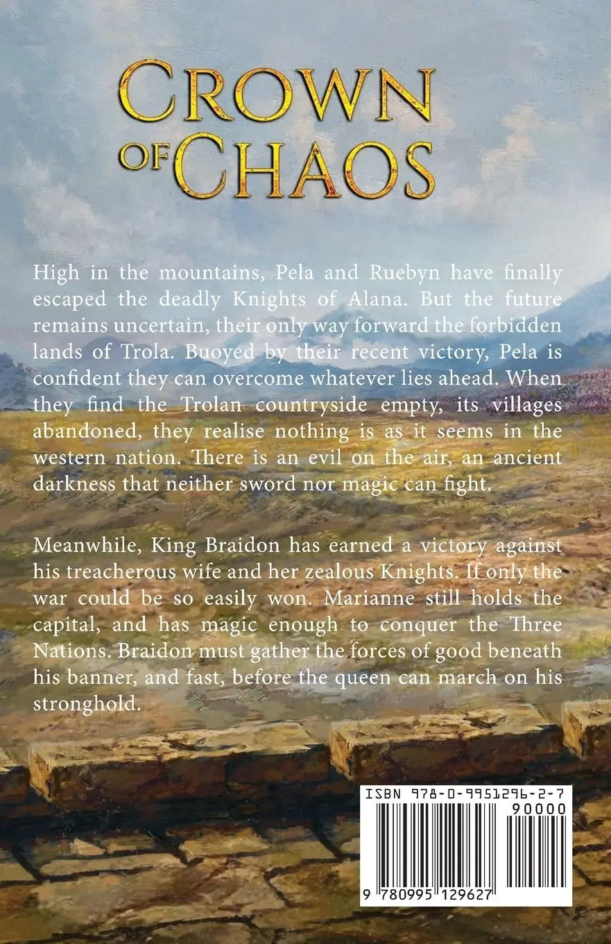 Rückseite: 9780995129627 | Crown of Chaos | Aaron Hodges | Taschenbuch | Kartoniert / Broschiert