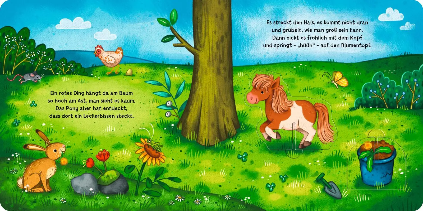 Bild: 9783480239627 | Was versteckt sich hier? | Mit 5 Tierfiguren zum Herausnehmen. | Paehl