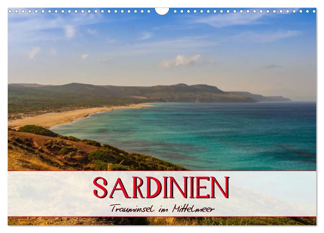 Cover: 9783516109627 | Sardinien Panoramakalender (Wandkalender 2026 DIN A3 quer),...