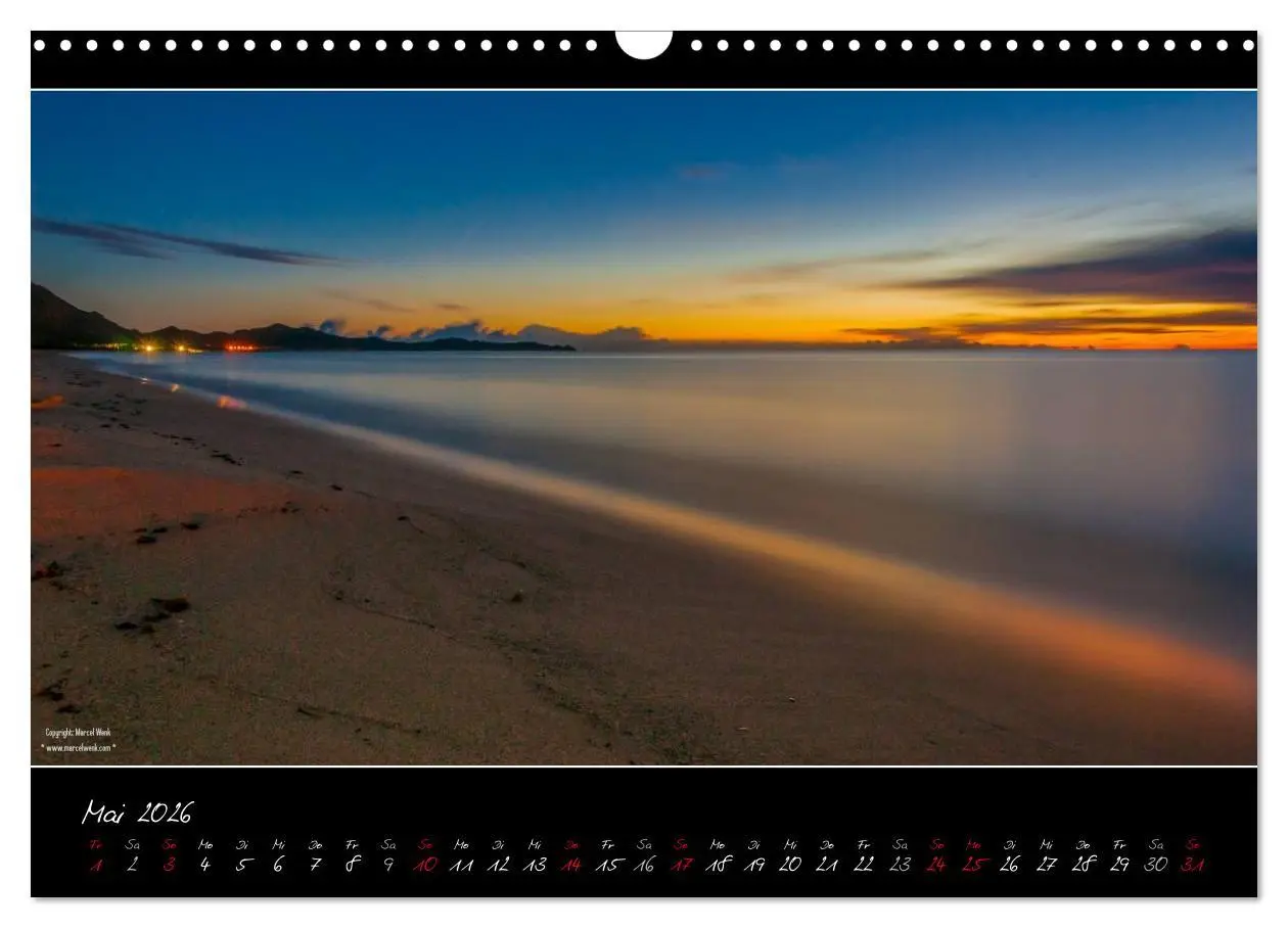Bild: 9783516109627 | Sardinien Panoramakalender (Wandkalender 2026 DIN A3 quer),...