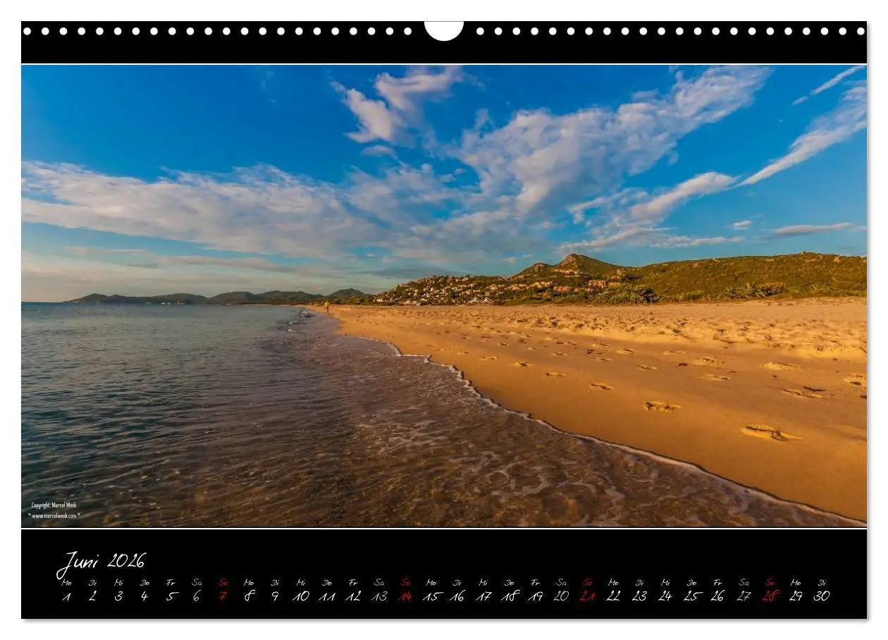 Bild: 9783516109627 | Sardinien Panoramakalender (Wandkalender 2026 DIN A3 quer),...
