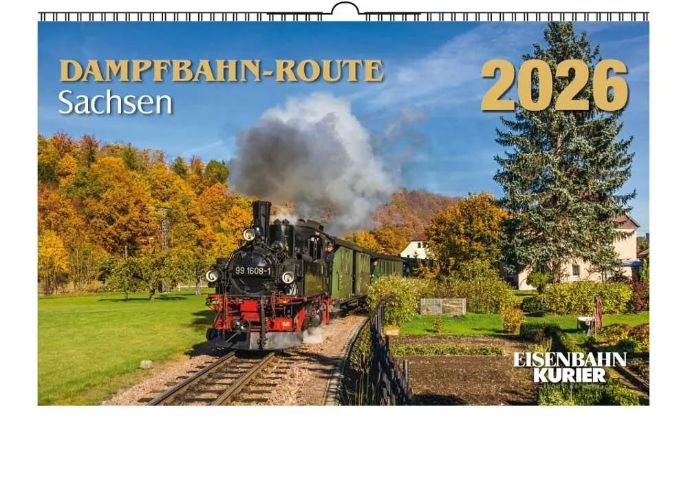 Cover: 9783844659627 | Dampfbahn-Route Sachsen 2026 | Kalender | 25 S. | Deutsch | 2026