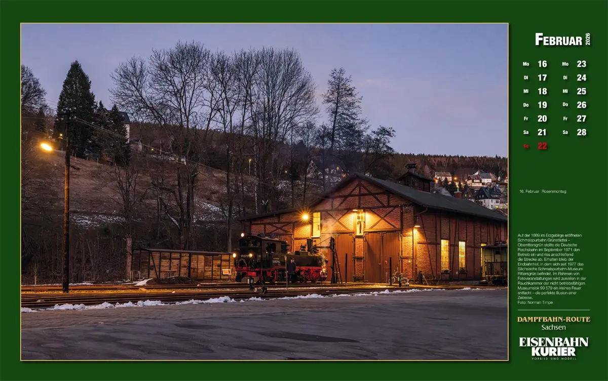 Bild: 9783844659627 | Dampfbahn-Route Sachsen 2026 | Kalender | 25 S. | Deutsch | 2026 Bild: 9783844659627 | Dampfbahn-Route Sachsen 2026 | Kalender | 25 S. | Deutsch | 2026