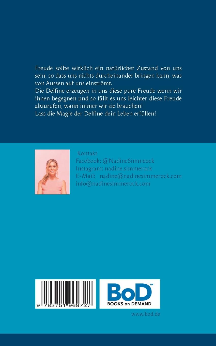 Rückseite: 9783751969727 | Die Magie der Delfine | Nadine Simmerock | Taschenbuch | 42 S. | 2020