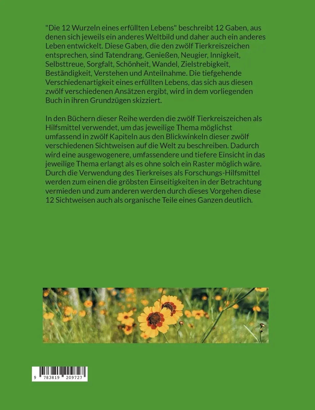 Rückseite: 9783819209727 | Die 12 Wurzeln eines erfüllen Lebens | Harry Eilenstein | Taschenbuch