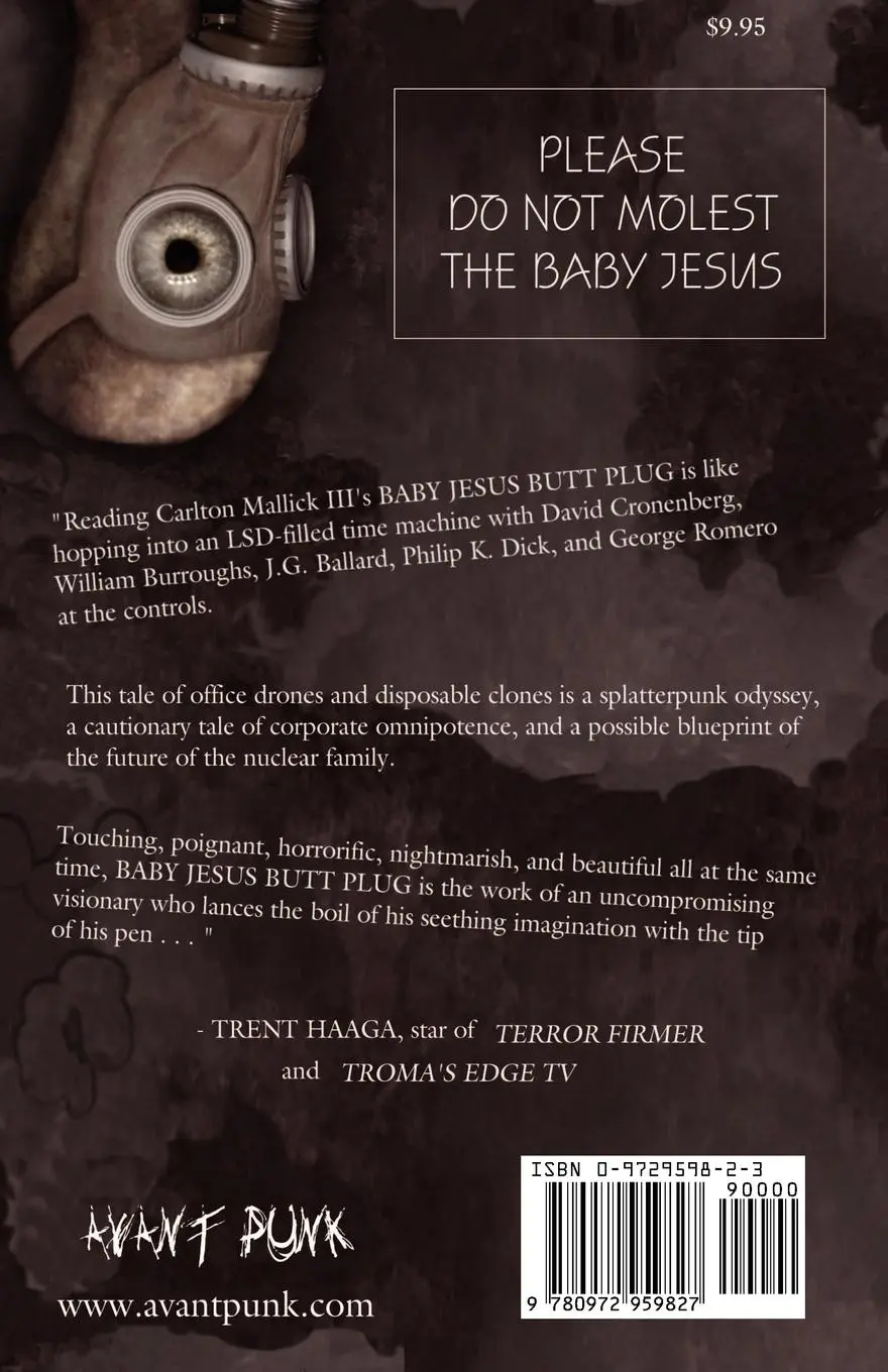 Rückseite: 9780972959827 | The Baby Jesus Butt Plug | Carlton Mellick | Taschenbuch | Englisch