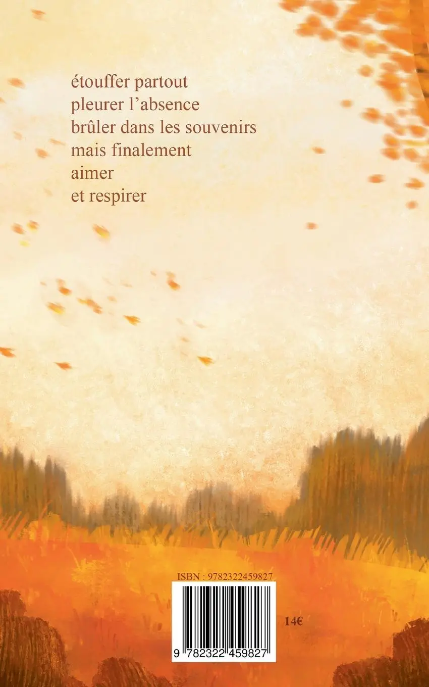 Rückseite: 9782322459827 | La pluie de mon chagrin | Mathilde Fialaix | Taschenbuch | Paperback
