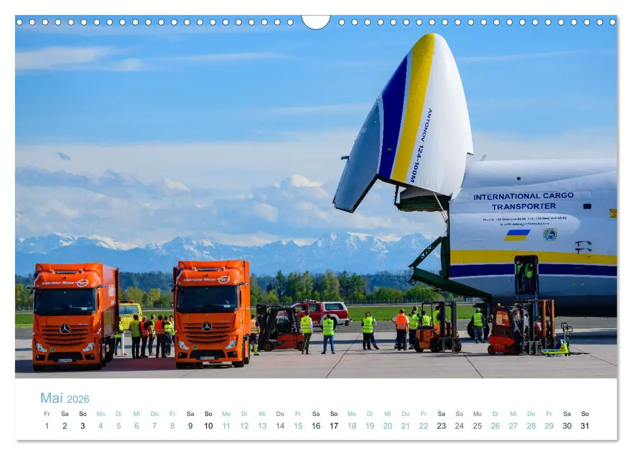 Bild: 9783457549827 | Antonov Airlines, Transportflugzeuge der Superlative (Wandkalender...