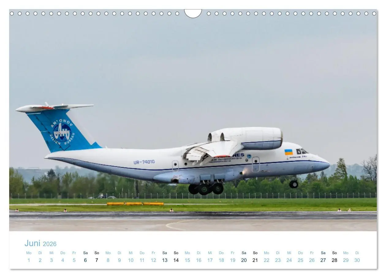 Bild: 9783457549827 | Antonov Airlines, Transportflugzeuge der Superlative (Wandkalender...